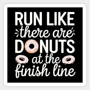 Run For Donuts Magnet